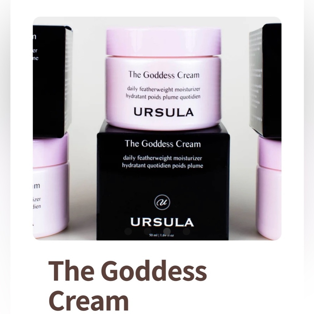 Ursula•The Goddess Cream•Daily Featherweight Moisturizer